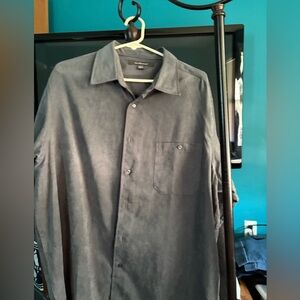 Croft & Barrow Men's Charcoal Button Down Shirt